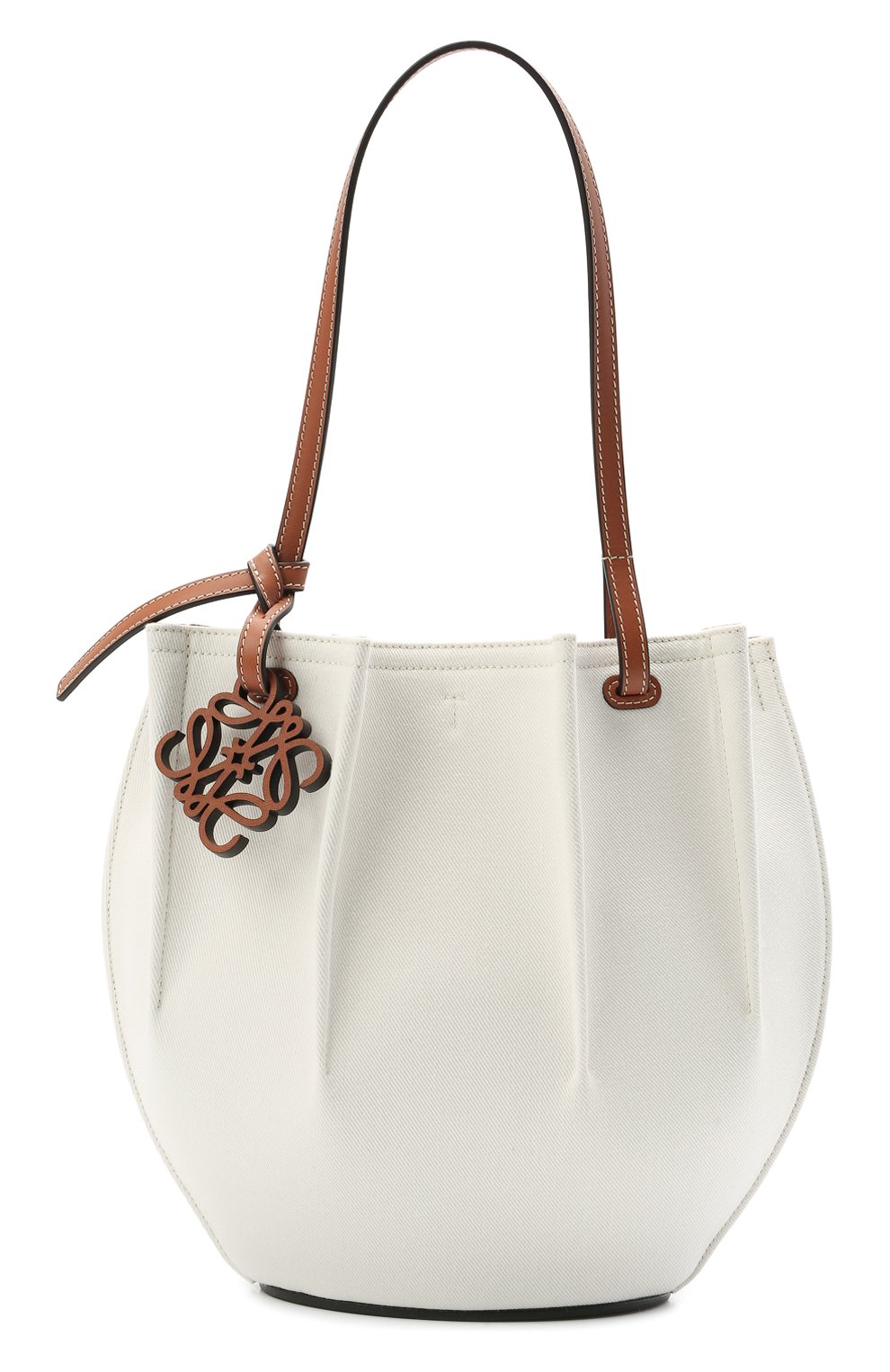 Женский сумка-тоут shell loewe x paula's ibiza LOEWE белого цвета, арт. A884T49X02 | Фото 1 (Сумки-технические: Сумки-шопперы; Размер: medium; Материал: Текстиль)