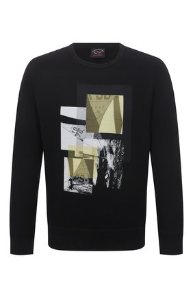 Мужской хлопковый свитшот PAUL&SHARK черного цвета по цене 26650 руб., арт. 21411931/C00 | Фото 1 Мужской хлопковый свитшот PAUL&SHARK черного цвета, арт. 21411931/C00 | Фото 1
