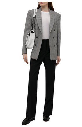 Женские кожаные пенни-лоферы SANTONI черного цвета по цене 54800 руб., арт. WUQC59462BA2NBCKN01 | Фото 2 Женские кожаные пенни-лоферы SANTONI черного цвета, арт. WUQC59462BA2NBCKN01 | Фото 2