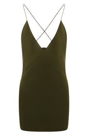 Женский топ HAIDER ACKERMANN хаки цвета по цене 39900 руб., арт. 213-1802-138 | Фото 1 Женский топ HAIDER ACKERMANN хаки цвета, арт. 213-1802-138 | Фото 1