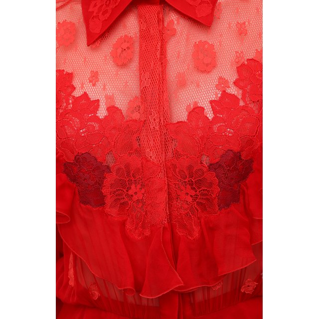 фото Шелковое платье valentino