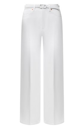 Женские джинсы VALENTINO белого цвета по цене 133500 руб., арт. WB3DD11Z6FK | Фото 1