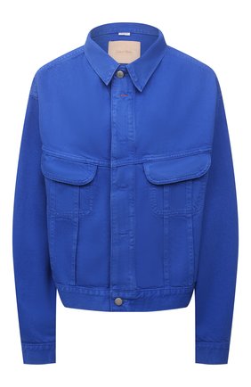 Женская джинсовая куртка HERON PRESTON FOR CALVIN KLEIN синего цвета по цене 26400 руб., арт. K10K108253 | Фото 1 Женская джинсовая куртка HERON PRESTON FOR CALVIN KLEIN синего цвета, арт. K10K108253 | Фото 1
