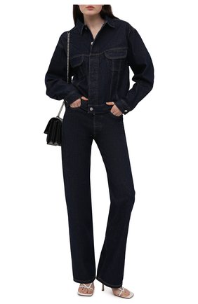 Женская джинсовая куртка HERON PRESTON FOR CALVIN KLEIN темно-синего цвета по цене 26400 руб., арт. K10K108254 | Фото 2 Женская джинсовая куртка HERON PRESTON FOR CALVIN KLEIN темно-синего цвета, арт. K10K108254 | Фото 2