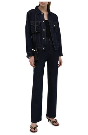 Женская джинсовая куртка HERON PRESTON FOR CALVIN KLEIN темно-синего цвета по цене 26400 руб., арт. K20K203541 | Фото 2 Женская джинсовая куртка HERON PRESTON FOR CALVIN KLEIN темно-синего цвета, арт. K20K203541 | Фото 2