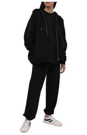 Женский хлопковый кардиган HERON PRESTON FOR CALVIN KLEIN черного цвета по цене 18250 руб., арт. K10K108251 | Фото 2 Женский хлопковый кардиган HERON PRESTON FOR CALVIN KLEIN черного цвета, арт. K10K108251 | Фото 2
