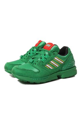 Детские кроссовки adidas zx 8000 x lego ADIDAS ORIGINALS зеленого цвета, арт. GZ8208 | Фото 1 (Материал внутренний: Текстиль; Материал внешний: Текстиль; Стили: Спорт; Региональные ограничения белый список (Axapta Mercury): RU)