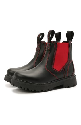 Детские кожаные челси MARNI черного цвета по цене 29350 руб., арт. 69032/S0FTY/28-35 | Фото 1 Детские кожаные челси MARNI черного цвета, арт. 69032/S0FTY/28-35 | Фото 1 (Материал внутренний: Текстиль; Материал внешний: Кожа; Длина стельки: 18, 19, 23, 21, 21,7, 20, 22)