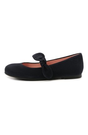 Детские замшевые балетки PRETTY BALLERINAS темно-синего цвета по цене 14850 руб., арт. 49.102/ANGELIS | Фото 2 Детские замшевые балетки PRETTY BALLERINAS темно-синего цвета, арт. 49.102/ANGELIS | Фото 2 (Материал внутренний: Натуральная кожа; Материал внешний: Кожа; Девочки-школьная форма: Классическая обувь; Региональные ограничения белый список (Axapta Mercury): RU; Длина стельки: 20,8, 18, 22,5, 16,8, 22, 21,2, 16, 17,4, 16,5, 18,7, 15,4, 20,7, 22,6, 20, 19,3)