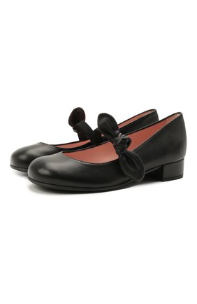 Детские кожаные туфли PRETTY BALLERINAS черного цвета по цене 16350 руб., арт. 49.118/C0T0N | Фото 1 Детские кожаные туфли PRETTY BALLERINAS черного цвета, арт. 49.118/C0T0N | Фото 1 (Материал внутренний: Натуральная кожа; Материал внешний: Кожа; Девочки-школьная форма: Классическая обувь; Региональные ограничения белый список (Axapta Mercury): RU; Длина стельки: 22,6, 18, 21,3, 18,6, 19,3, 20,8, 15,2, 17,3, 22,1, 15,8)