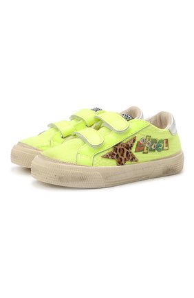 Детские кеды superstar GOLDEN GOOSE DELUXE BRAND желтого цвета по цене 19400 руб., арт. GYF00198.F001262 | Фото 1 Детские кеды superstar GOLDEN GOOSE DELUXE BRAND желтого цвета, арт. GYF00198.F001262 | Фото 1