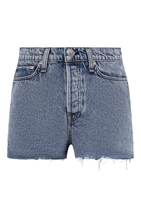Женские джинсовые шорты RAG&BONE голубого цвета по цене 25600 руб., арт. WDD21S1914B1CA | Фото 1 Женские джинсовые шорты RAG&BONE голубого цвета, арт. WDD21S1914B1CA | Фото 1