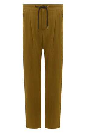 Мужские брюки GIORGIO ARMANI хаки цвета по цене 115500 руб., арт. 1WGPP0JA/T02P0 | Фото 1 Мужские брюки GIORGIO ARMANI хаки цвета, арт. 1WGPP0JA/T02P0 | Фото 1 (Материал внешний: Лиоцелл, Растительное волокно; Стили: Кэжуэл; Длина (брюки, джинсы): Стандартные; Случай: Повседневный)