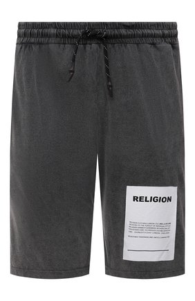 Мужские хлопковые шорты RELIGION темно-серого цвета по цене 4875 руб., арт. 11TAPP77 | Фото 1 Мужские хлопковые шорты RELIGION темно-серого цвета, арт. 11TAPP77 | Фото 1