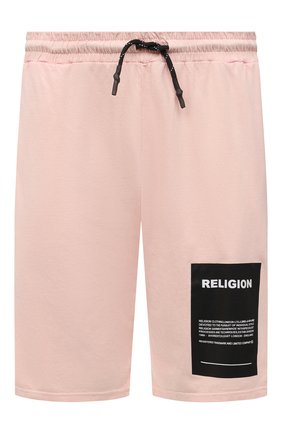 Мужские хлопковые шорты RELIGION розового цвета по цене 4875 руб., арт. 11TAPP77 | Фото 1 Мужские хлопковые шорты RELIGION розового цвета, арт. 11TAPP77 | Фото 1