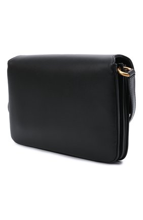 Женская сумка maillon SAINT LAURENT черного цвета по цене 173500 руб., арт. 649795/2R20W | Фото 3 Женская сумка maillon SAINT LAURENT черного цвета, арт. 649795/2R20W | Фото 3 (Сумки-технические: Сумки через плечо; Материал: Натуральная кожа; Ремень/цепочка: На ремешке; Размер: small)