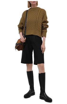 Женские кожаные сапоги SANTONI черного цвета по цене 73150 руб., арт. WSHW59512SM0NU0RN01 | Фото 2 Женские кожаные сапоги SANTONI черного цвета, арт. WSHW59512SM0NU0RN01 | Фото 2