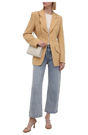 Женские кожаные мюли LOEWE серебряного цвета по цене 59950 руб., арт. L616465X23 | Фото 2 Женские кожаные мюли LOEWE серебряного цвета, арт. L616465X23 | Фото 2