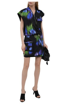 Женское платье из хлопка и льна KENZO разноцветного цвета по цене 79500 руб., арт. FB52R00399L6 | Фото 2 Женское платье из хлопка и льна KENZO разноцветного цвета, арт. FB52R00399L6 | Фото 2