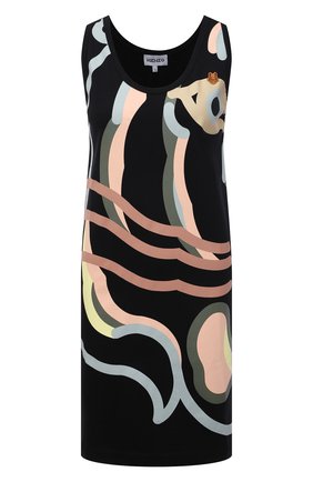 Женское хлопковое платье kenzo x wwf KENZO черного цвета по цене 19700 руб., арт. FB52R07874SB | Фото 1 Женское хлопковое платье kenzo x wwf KENZO черного цвета, арт. FB52R07874SB | Фото 1