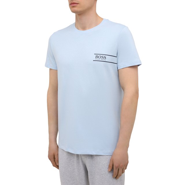 фото Хлопковая футболка boss