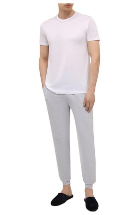 Мужская хлопковая футболка ERMENEGILDO ZEGNA белого цвета по цене 6995 руб., арт. N2M200070 | Фото 2 Мужская хлопковая футболка ERMENEGILDO ZEGNA белого цвета, арт. N2M200070 | Фото 2 (Длина (для топов): Стандартные; Рукава: Короткие; Материал внешний: Хлопок; Мужское Кросс-КТ: Футболка-белье; Кросс-КТ: домашняя одежда)