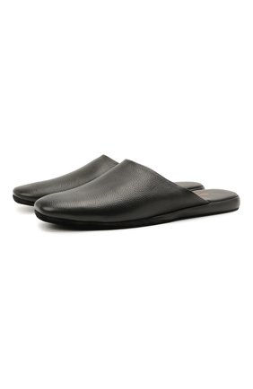 Мужского кожаные домашние туфли SANTONI черного цвета по цене 33950 руб., арт. PMXXA1644XXX1CLBN01 | Фото 1 Мужского кожаные домашние туфли SANTONI черного цвета, арт. PMXXA1644XXX1CLBN01 | Фото 1