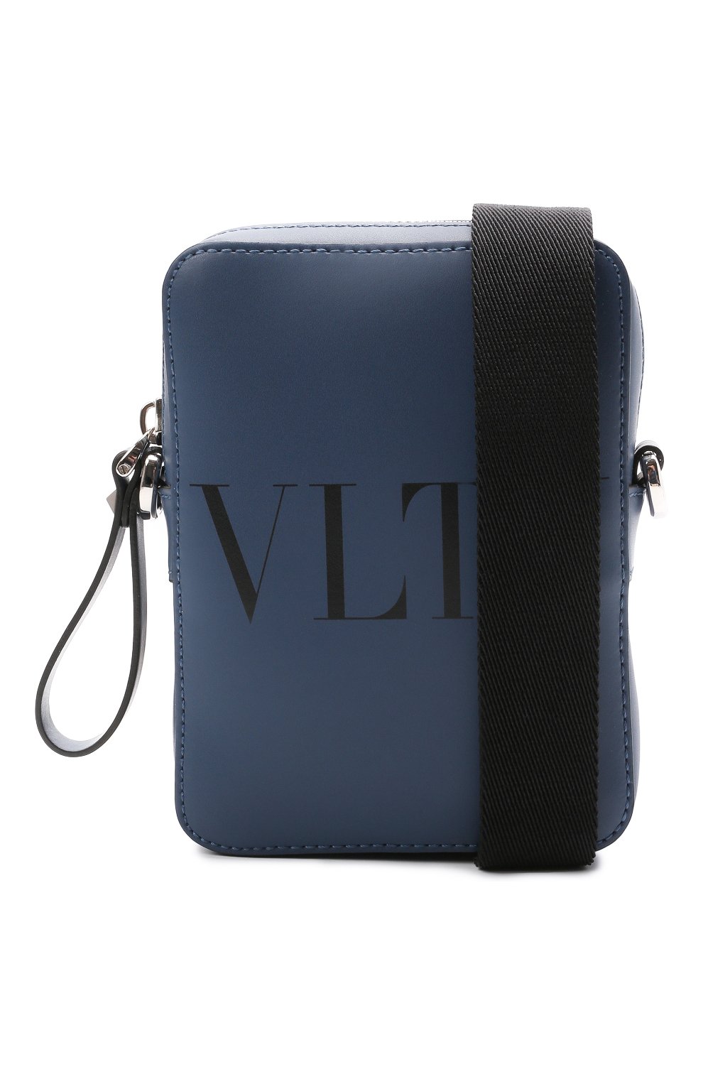 Мужская кожаная сумка VALENTINO темно-синего цвета по цене 51400 руб., арт. WY2B0943/WJW | Фото 5 Мужская кожаная сумка VALENTINO темно-синего цвета, арт. WY2B0943/WJW | Фото 5