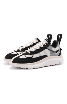 Мужские текстильные кроссовки shiku run Y-3 черно-белого цвета по цене 22800 руб., арт. FZ4321/M | Фото 1 Мужские текстильные кроссовки shiku run Y-3 черно-белого цвета, арт. FZ4321/M | Фото 1 (Материал внутренний: Текстиль, Натуральная кожа; Стили: Спорт; Подошва: Массивная; Материал внешний: Текстиль)