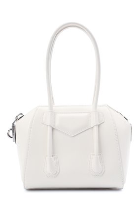 Женская сумка antigona lock mini GIVENCHY белого цвета по цене 129000 руб., арт. BB50GWB00D | Фото 1 Женская сумка antigona lock mini GIVENCHY белого цвета, арт. BB50GWB00D | Фото 1 (Ремень/цепочка: На ремешке; Сумки-технические: Сумки top-handle, Сумки через плечо; Материал: Натуральная кожа; Размер: mini; Ошибки технического описания: Нет ширины)