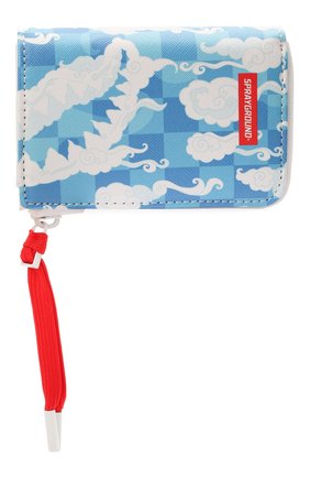 Детский кошелек SPRAYGROUND голубого цвета по цене 4275 руб., арт. 910W3647NSZ | Фото 1 Детский кошелек SPRAYGROUND голубого цвета, арт. 910W3647NSZ | Фото 1