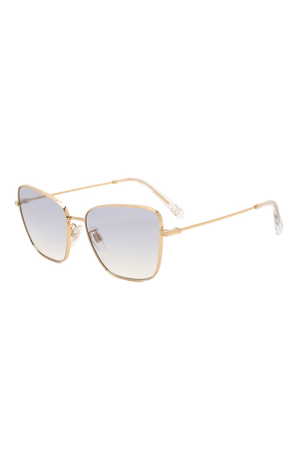 Женские солнцезащитные очки DOLCE & GABBANA светло-сиреневого цвета, арт. 2275-02/79 | Фото 1