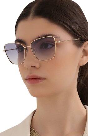 Женские солнцезащитные очки DOLCE & GABBANA светло-сиреневого цвета по цене 18000 руб., арт. 2275-02/79 | Фото 2 Женские солнцезащитные очки DOLCE & GABBANA светло-сиреневого цвета, арт. 2275-02/79 | Фото 2
