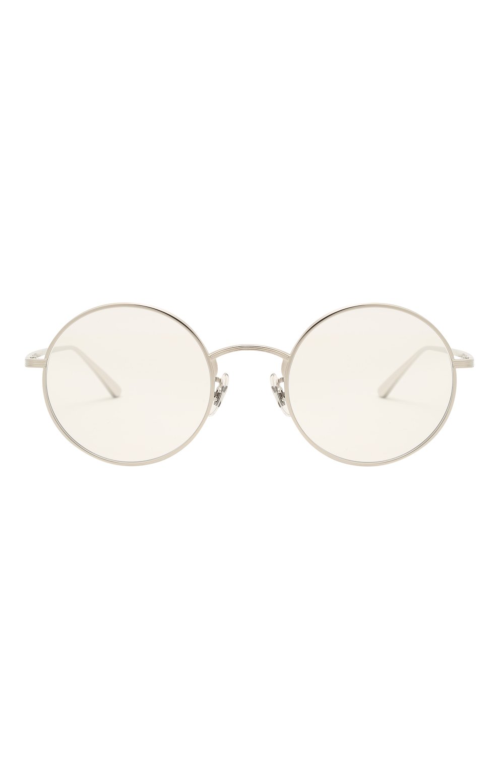 Женские солнцезащитные очки OLIVER PEOPLES серебряного цвета по цене 31400 руб., арт. 1197ST-52541W | Фото 4 Женские солнцезащитные очки OLIVER PEOPLES серебряного цвета, арт. 1197ST-52541W | Фото 4 (Тип очков: С/з; Очки форма: Круглые; Оптика Гендер: оптика-унисекс)