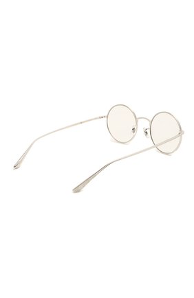 Женские солнцезащитные очки OLIVER PEOPLES серебряного цвета по цене 31400 руб., арт. 1197ST-52541W | Фото 5 Женские солнцезащитные очки OLIVER PEOPLES серебряного цвета, арт. 1197ST-52541W | Фото 5 (Тип очков: С/з; Очки форма: Круглые; Оптика Гендер: оптика-унисекс)