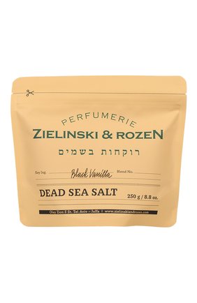 Соль мертвого моря vanilla blend (250g) ZIELINSKI&ROZEN бесцветного цвета по цене 1860 руб., арт. 7290116440200 | Фото 1 Соль мертвого моря vanilla blend (250g) ZIELINSKI&ROZEN бесцветного цвета, арт. 7290116440200 | Фото 1 (Тип продукта: Соли)