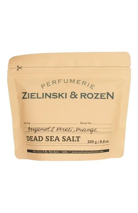 Соль мертвого моря bergamot & neroli, orange (250g) ZIELINSKI&ROZEN бесцветного цвета, арт. 7290116440217 | Фото 1