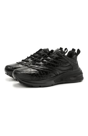 Мужские кожаные кроссовки giv 1 GIVENCHY черного цвета по цене 108500 руб., арт. BH004WH0V8 | Фото 1 Мужские кожаные кроссовки giv 1 GIVENCHY черного цвета, арт. BH004WH0V8 | Фото 1 (Материал внутренний: Текстиль, Натуральная кожа; Подошва: Массивная; Материал внешний: Кожа; Материал утеплителя: Без утеплителя; Длина стельки: 30,6, 29,8, 29, 26,4; Стили: Классический)