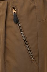 Мужские брюки GIORGIO ARMANI бежевого цвета, арт. 1WGPP0JA/T02P3 | Фото 5 (Длина (брюки, джинсы): Стандартные; Случай: Повседневный; Материал внешний: Синтетический материал; Материал подклада: Синтетический материал; Стили: Кэжуэл)