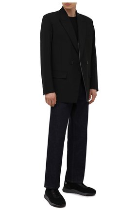 Мужские текстильные кроссовки SANTONI черного цвета по цене 37300 руб., арт. MBI021601ANENH0DN01 | Фото 2 Мужские текстильные кроссовки SANTONI черного цвета, арт. MBI021601ANENH0DN01 | Фото 2