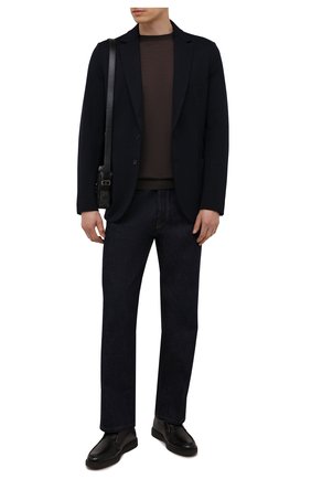 Мужские кожаные ботинки SANTONI темно-коричневого цвета по цене 53900 руб., арт. MGDG17823DATANWLT50 | Фото 2 Мужские кожаные ботинки SANTONI темно-коричневого цвета, арт. MGDG17823DATANWLT50 | Фото 2