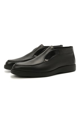 Мужские кожаные ботинки SANTONI черного цвета по цене 53900 руб., арт. MGDG17823NERANWLN01 | Фото 1 Мужские кожаные ботинки SANTONI черного цвета, арт. MGDG17823NERANWLN01 | Фото 1