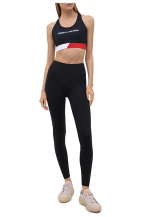 Женский бра-топ TOMMY HILFIGER синего цвета по цене 5490 руб., арт. S10S100972 | Фото 2 Женский бра-топ TOMMY HILFIGER синего цвета, арт. S10S100972 | Фото 2