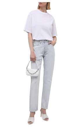 Женские джинсы RAG&BONE светло-голубого цвета по цене 35350 руб., арт. WDD21S2767B1RH | Фото 2 Женские джинсы RAG&BONE светло-голубого цвета, арт. WDD21S2767B1RH | Фото 2
