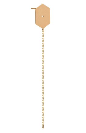 Женские серьга LITO бесцветного цвета, арт. E-L-017 | Фото 2 (Драгоценные камни: Без драгоценных камней; Материал сплава: Розовое золото, Желтое золото)