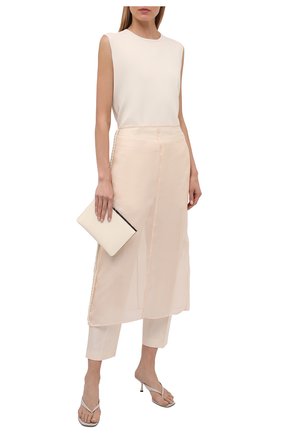 Женская шелковая юбка JIL SANDER розового цвета по цене 115500 руб., арт. JSWS356480-WS282500 | Фото 2 Женская шелковая юбка JIL SANDER розового цвета, арт. JSWS356480-WS282500 | Фото 2 (Материал внешний: Шелк; Длина Ж (юбки, платья, шорты): Миди; Стили: Романтичный; Женское Кросс-КТ: Юбка-одежда; Региональные ограничения белый список (Axapta Mercury): RU)