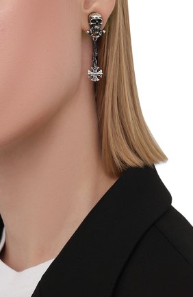 Женские моносерьга флибустьер GL JEWELRY серебряного цвета по цене 6930 руб., арт. M200004-S97-01 | Фото 2 Женские моносерьга флибустьер GL JEWELRY серебряного цвета, арт. M200004-S97-01 | Фото 2