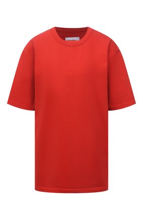 Женская хлопковая футболка HERON PRESTON FOR CALVIN KLEIN красного цвета по цене 11500 руб., арт. K10K108252 | Фото 1 Женская хлопковая футболка HERON PRESTON FOR CALVIN KLEIN красного цвета, арт. K10K108252 | Фото 1