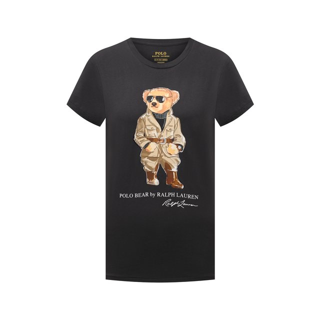 фото Хлопковая футболка polo ralph lauren