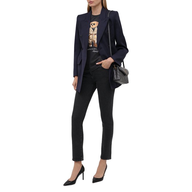 фото Хлопковая футболка polo ralph lauren